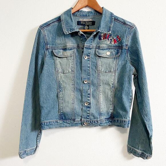 Vintage rolling stones denim jacket - Picture 2 of 7